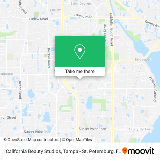 California Beauty Studios map