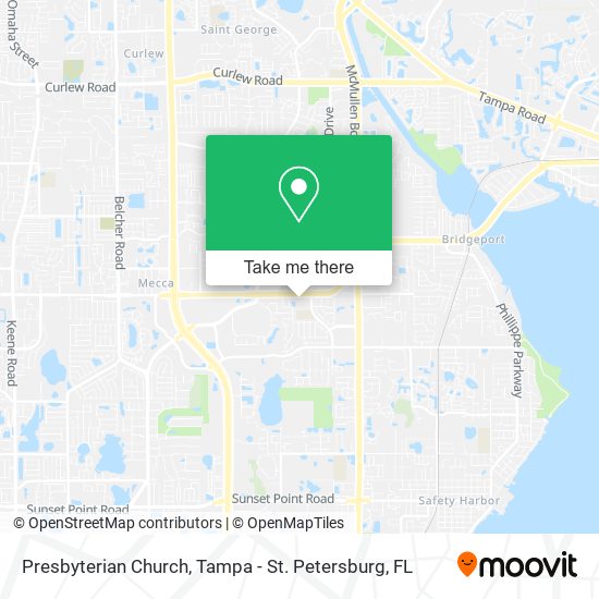Presbyterian Church map