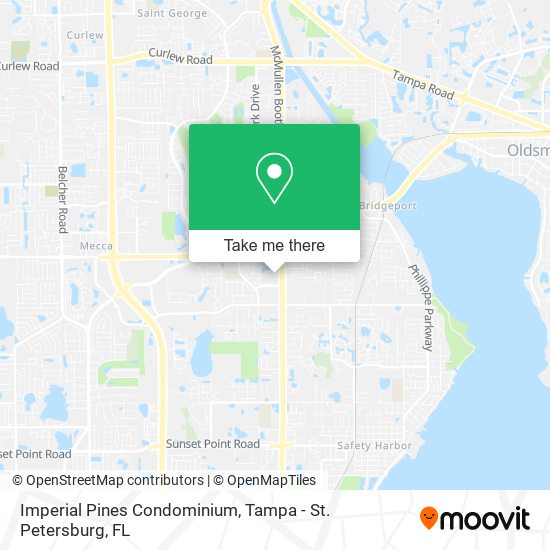 Mapa de Imperial Pines Condominium