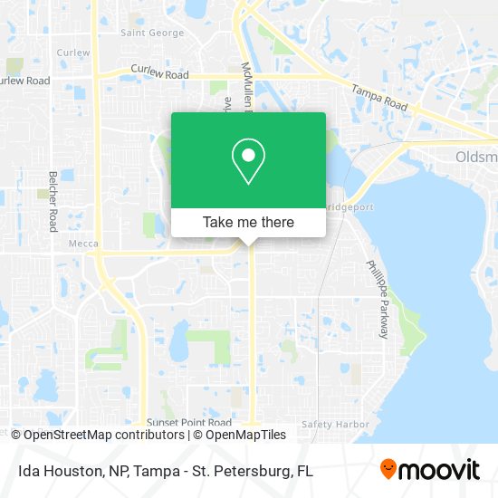 Ida Houston, NP map