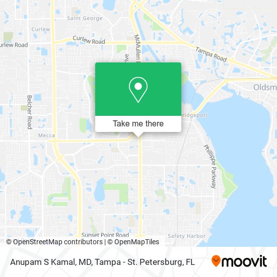 Anupam S Kamal, MD map