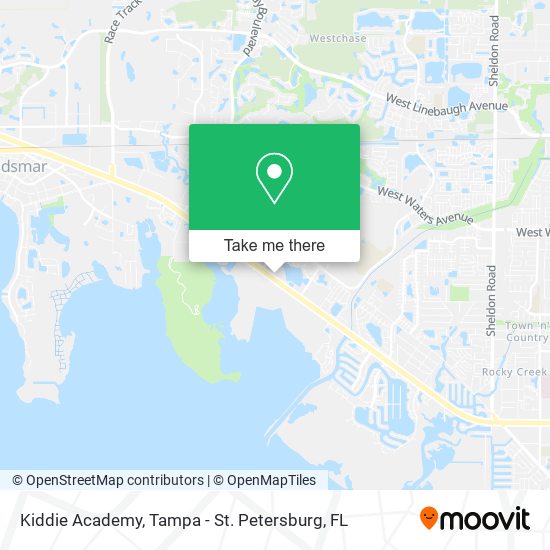 Kiddie Academy map