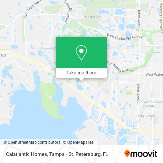 Calatlantic Homes map