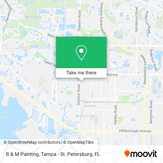 B & M Painting map