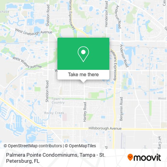 Palmera Pointe Condominiums map