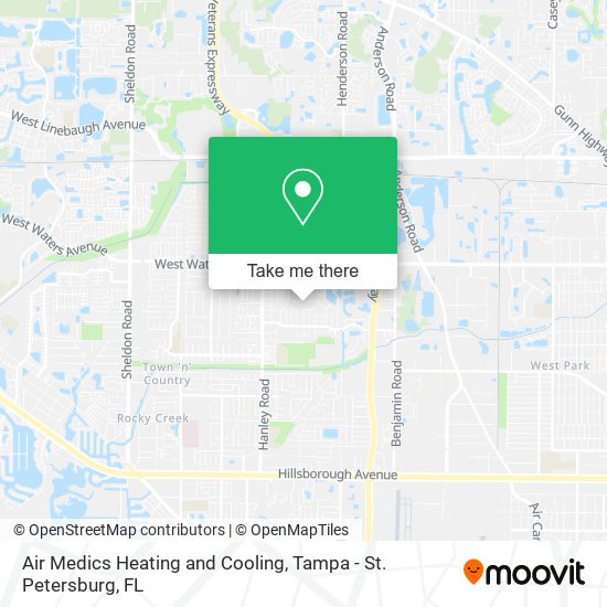 Mapa de Air Medics Heating and Cooling