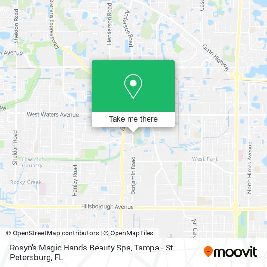 Rosyn's Magic Hands Beauty Spa map