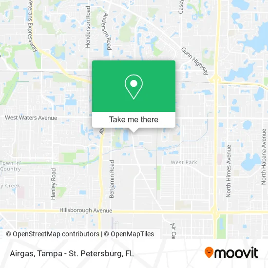 Airgas map