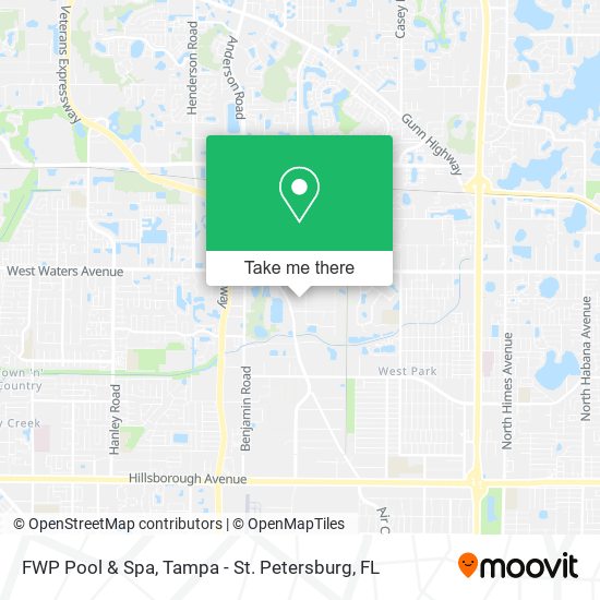 FWP Pool & Spa map