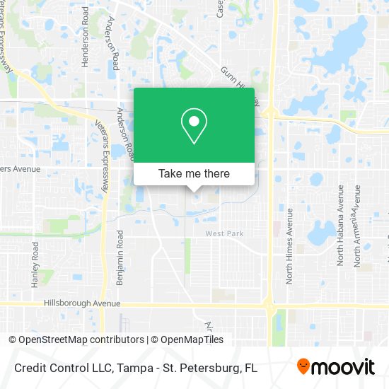Credit Control LLC map