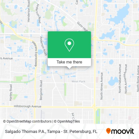 Mapa de Salgado Thomas P.A.
