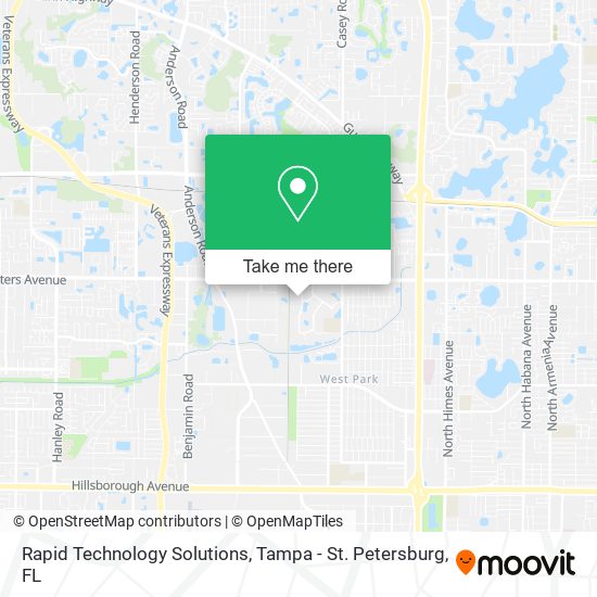 Mapa de Rapid Technology Solutions