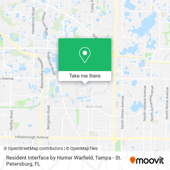 Resident Interface by Hunter Warfield map