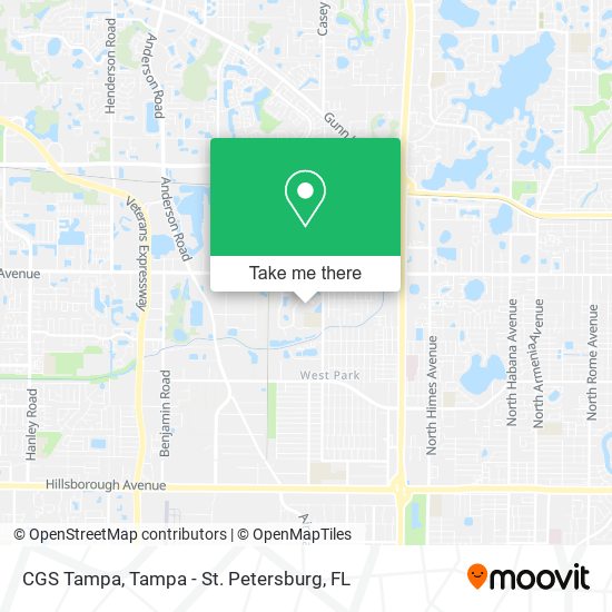 CGS Tampa map