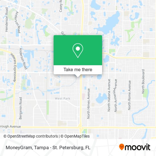 MoneyGram map