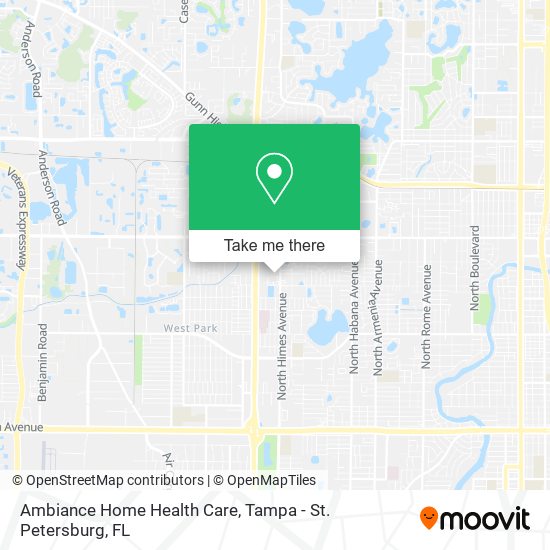 Mapa de Ambiance Home Health Care