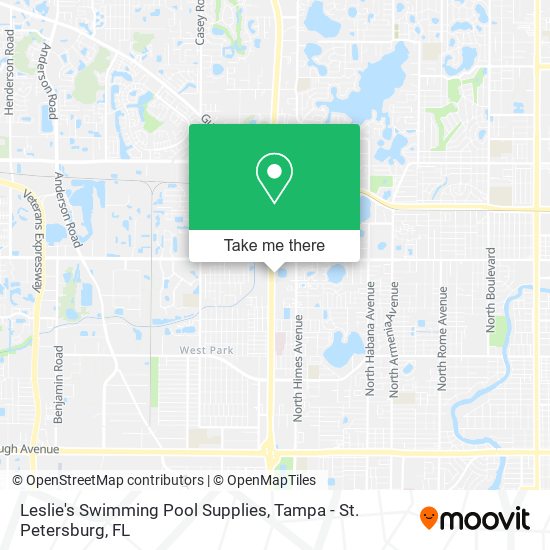 Leslie's Swimming Pool Supplies map