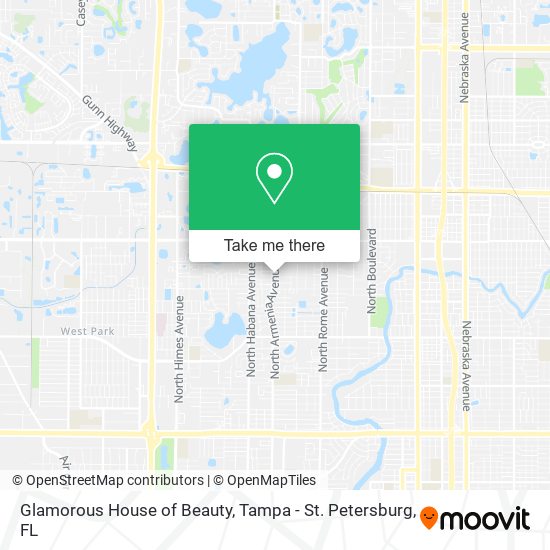 Mapa de Glamorous House of Beauty
