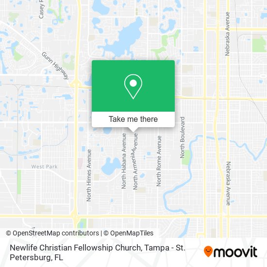Mapa de Newlife Christian Fellowship Church