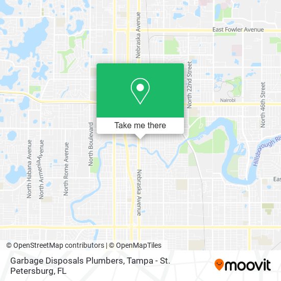 Garbage Disposals Plumbers map