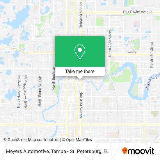 Meyers Automotive map