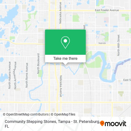 Mapa de Community Stepping Stones