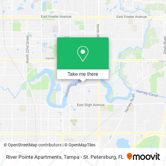River Pointe Apartments map