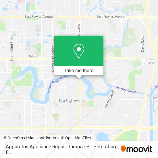 Apparatus Appliance Repair map