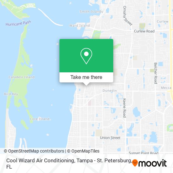Cool Wizard Air Conditioning map