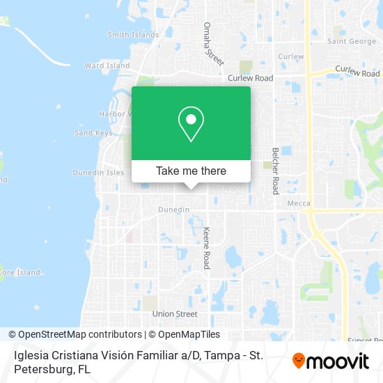 Mapa de Iglesia Cristiana Visión Familiar a / D