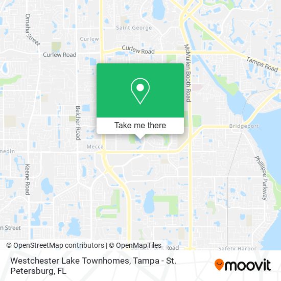 Mapa de Westchester Lake Townhomes