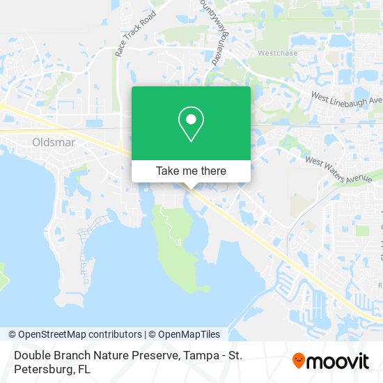 Double Branch Nature Preserve map