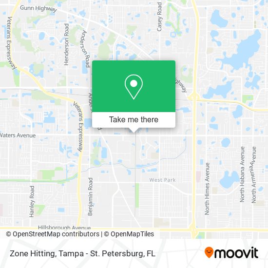 Zone Hitting map