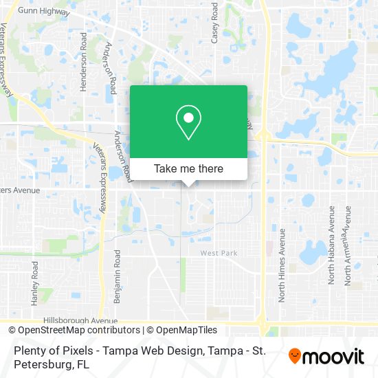 Mapa de Plenty of Pixels - Tampa Web Design