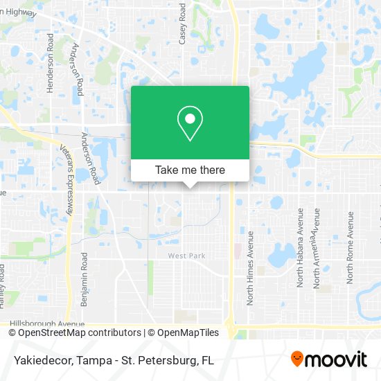 Yakiedecor map