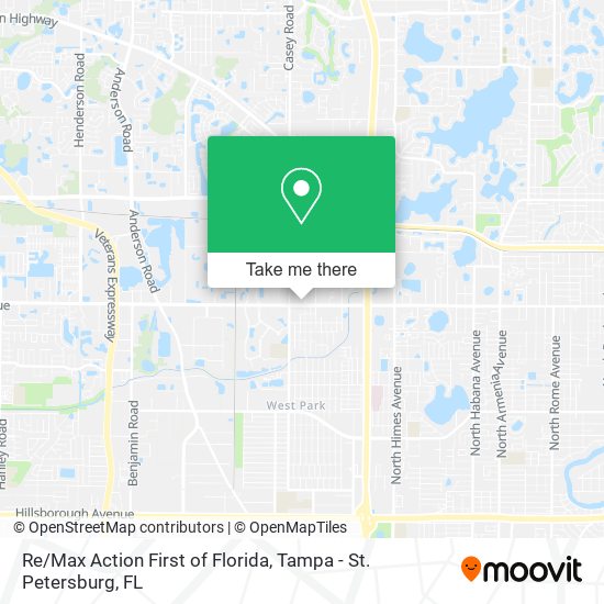 Re/Max Action First of Florida map