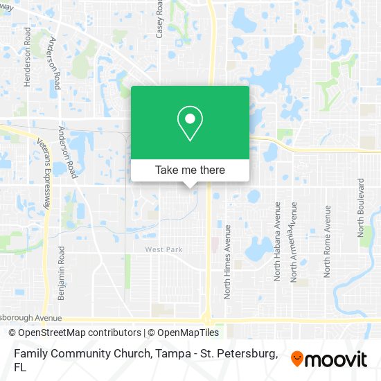 Family Community Church map