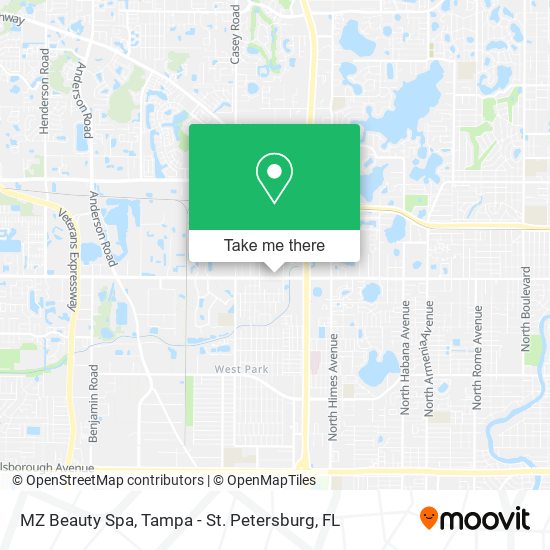 MZ Beauty Spa map