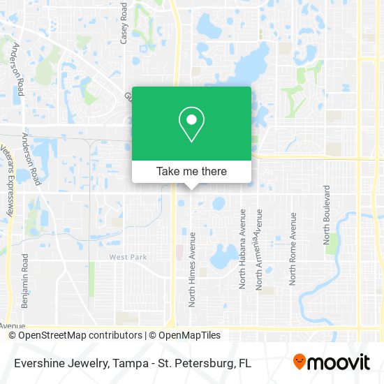 Evershine Jewelry map