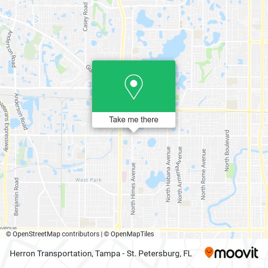 Herron Transportation map