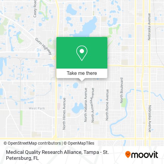 Mapa de Medical Quality Research Alliance