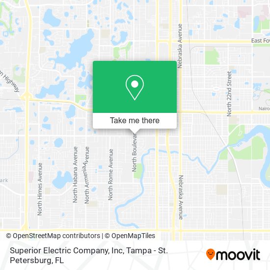 Superior Electric Company, Inc map