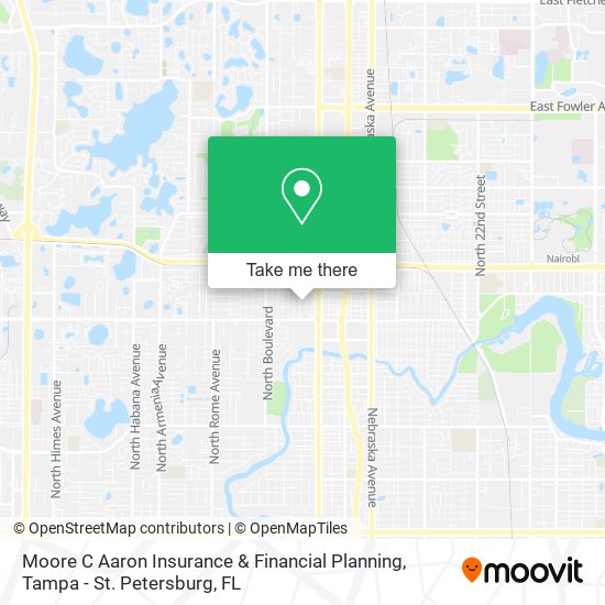 Moore C Aaron Insurance & Financial Planning map