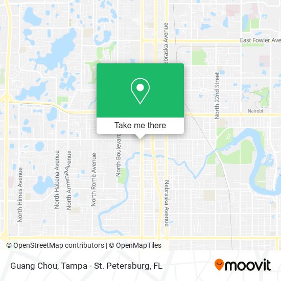 Guang Chou map