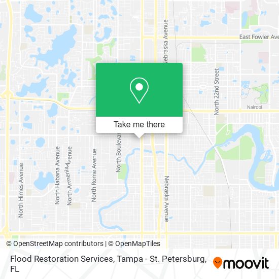 Mapa de Flood Restoration Services