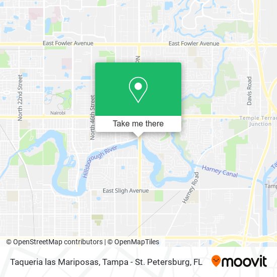 Taqueria las Mariposas map