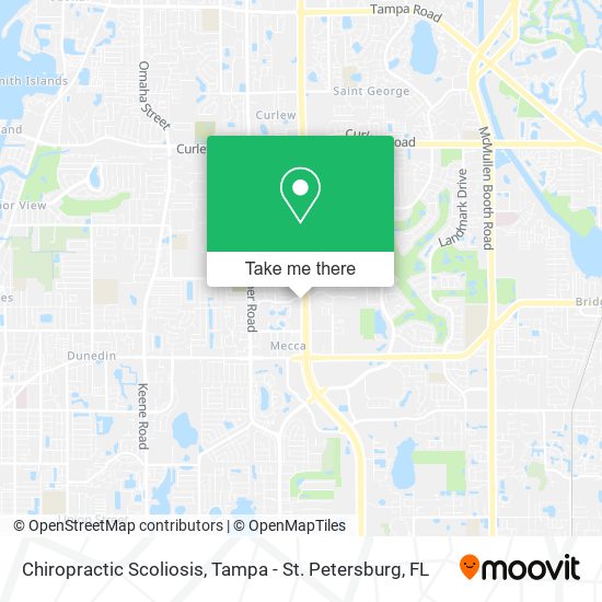 Chiropractic Scoliosis map