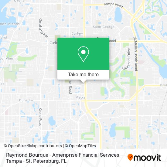 Raymond Bourque - Ameriprise Financial Services map
