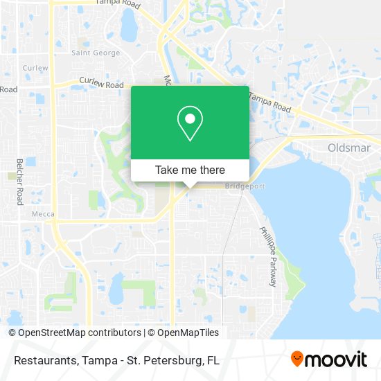 Restaurants map