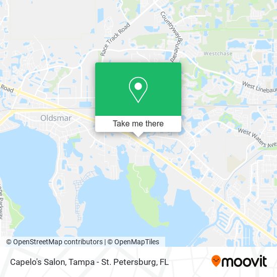 Capelo's Salon map